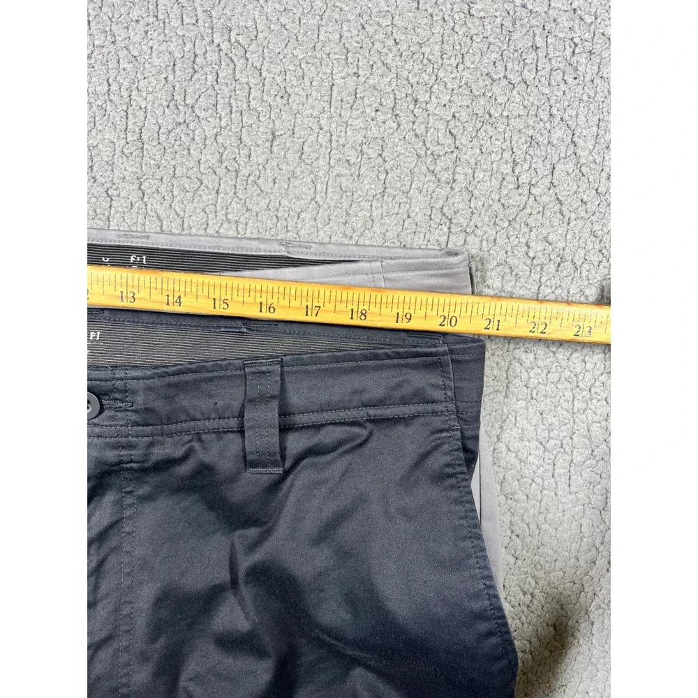 Oak Hill LOT OF 2 Chino Pants Straight Fit Bundle Mens 42x30 Grey Stone DXL
